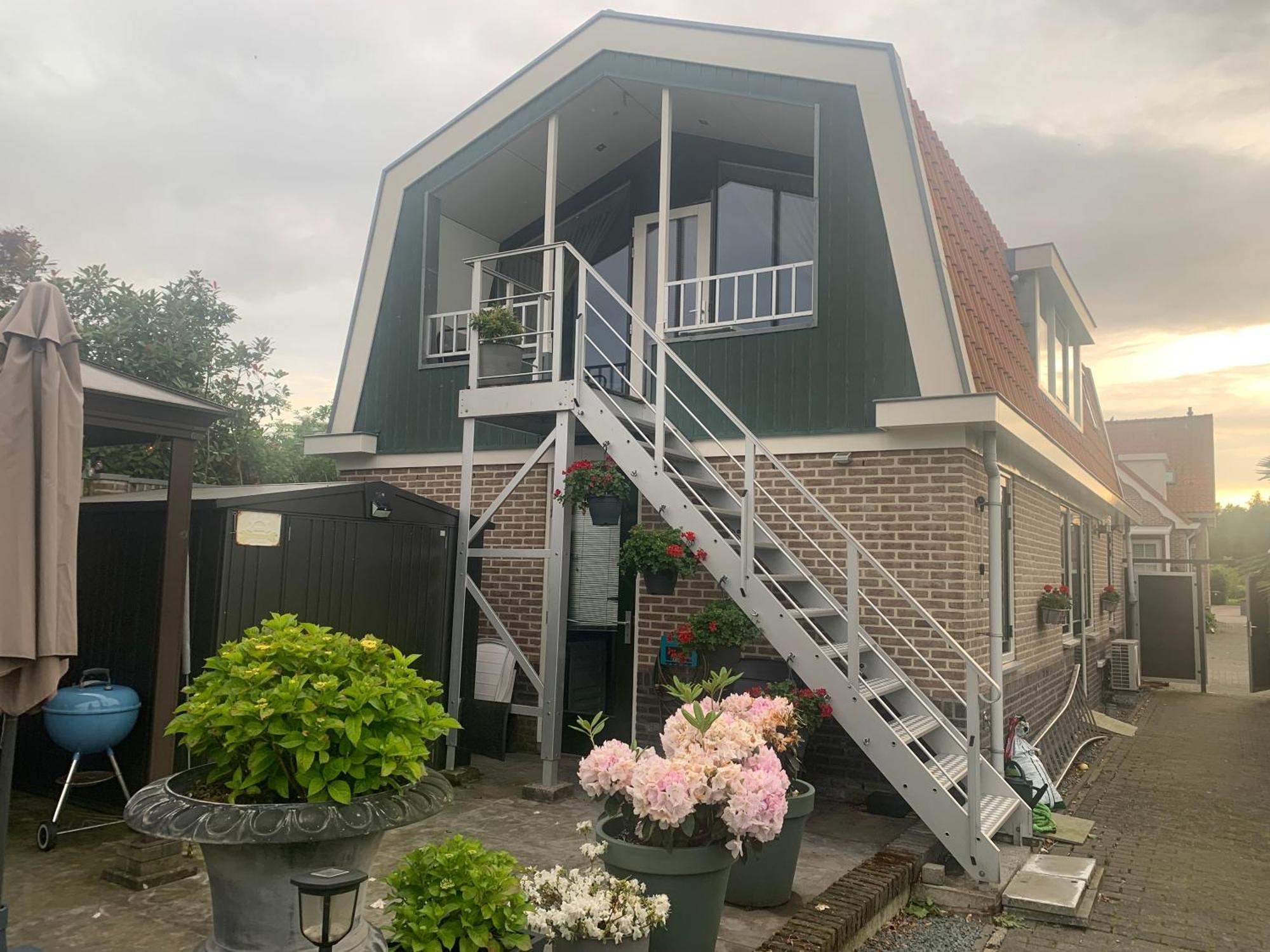 شقة Amsterdam Countryside Met Airco ,Geweldig Uitzicht, Luxe Keuken,Wasmachine,Droger,Gratis Fietsen Den Ilp المظهر الخارجي الصورة