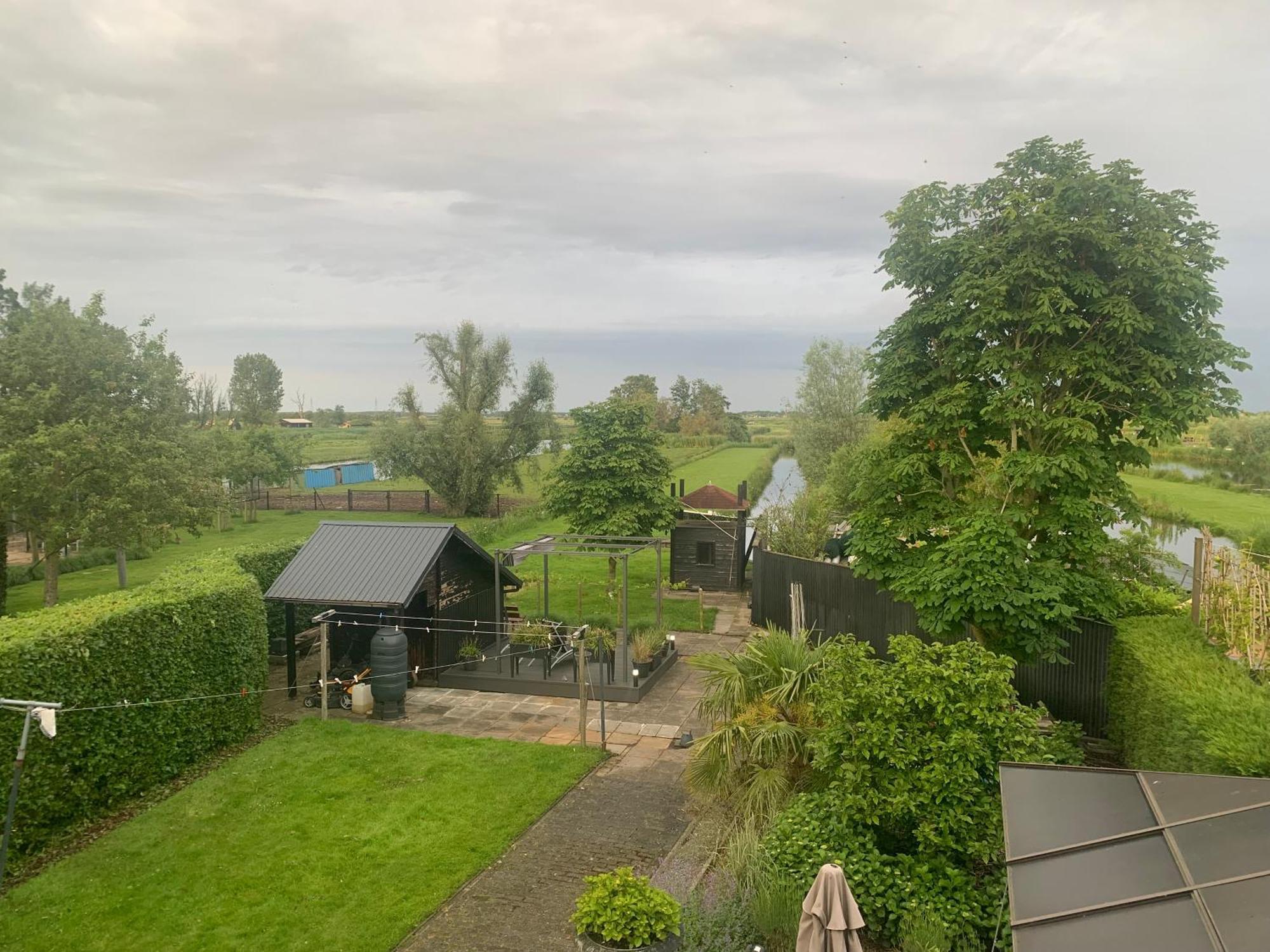 شقة Amsterdam Countryside Met Airco ,Geweldig Uitzicht, Luxe Keuken,Wasmachine,Droger,Gratis Fietsen Den Ilp المظهر الخارجي الصورة